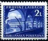 Stamp, Landscapes, Germany, Occupations in the Years 1939-1945,  