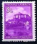 Stamp, Landscapes, Germany, Occupations in the Years 1939-1945,  