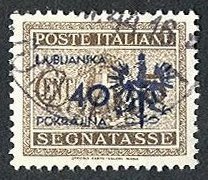 Postage Due Issues Overprints - "Provinz / Laibach / Ljublja