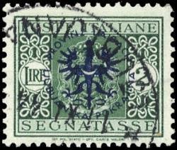 Postage Due Issues Overprints - "Provinz / Laibach / Ljublja
