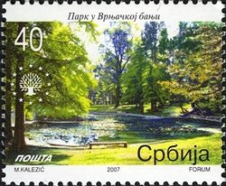 Park at Vrnjacka Banja