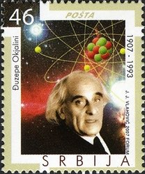 Stamp, Giuseppe Occhialin, Serbia,  