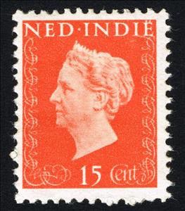 Stamp, Queen Wilhelmina, Netherlands East Indies,  , Heads of State, Queens