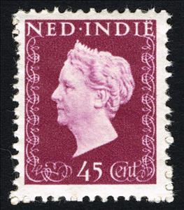 Stamp, Queen Wilhelmina, Netherlands East Indies,  , Heads of State, Queens
