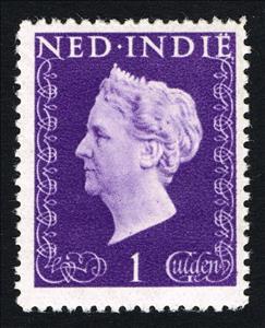 Stamp, Queen Wilhelmina, Netherlands East Indies,  , Heads of State, Queens