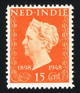 Stamp, Queen Wilhelmina, Netherlands East Indies,  , Heads of State, Queens