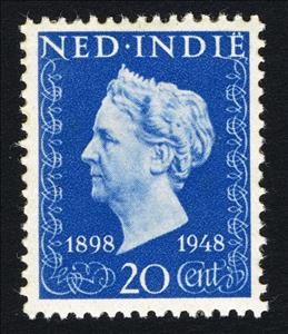 Stamp, Queen Wilhelmina, Netherlands East Indies,  , Heads of State, Queens