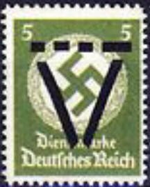 Stamp, Print on official stamp, Germany, Local Post,  