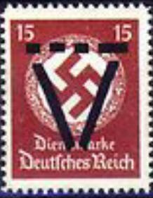 Stamp, Print on official stamp, Germany, Local Post,  