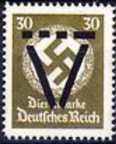 Stamp, Print on official stamp, Germany, Local Post,  