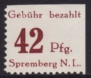 Stamp, Spremberg, Germany, Local Post,  