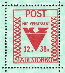 Stamp, Victims of fascism, Germany, Local Post,  