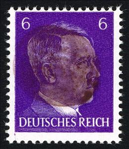 Stamp, Print on Hitler edition, Germany, Local Post,  
