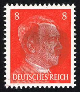 Stamp, Print on Hitler edition, Germany, Local Post,  