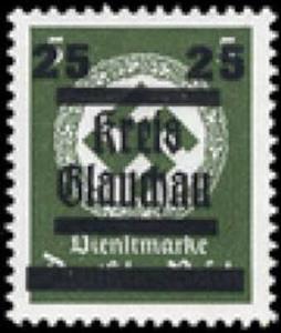 Stamp, Print On Official Stamp, Germany, Local Post,  