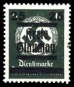 Stamp, Print On Official Stamp, Germany, Local Post,  
