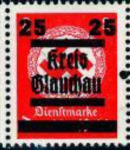 Stamp, Print On Official Stamp, Germany, Local Post,  
