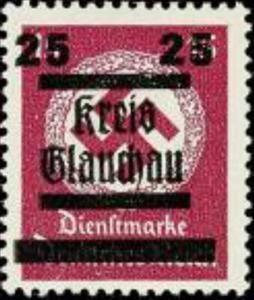 Stamp, Print On Official Stamp, Germany, Local Post,  