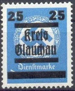 Stamp, Print On Official Stamp, Germany, Local Post,  