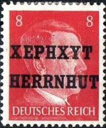 Stamp, Herrnhut, Germany, Local Post,  