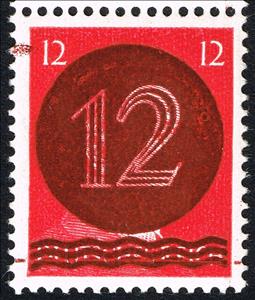 Stamp, Print on Hitler edition, Germany, Local Post,  
