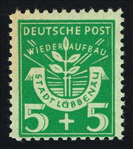 Stamp, Lübbenau, Germany, Local Post,  
