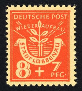 Stamp, Lübbenau, Germany, Local Post,  