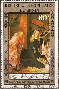 Stamp, The Nativity, Benin,  