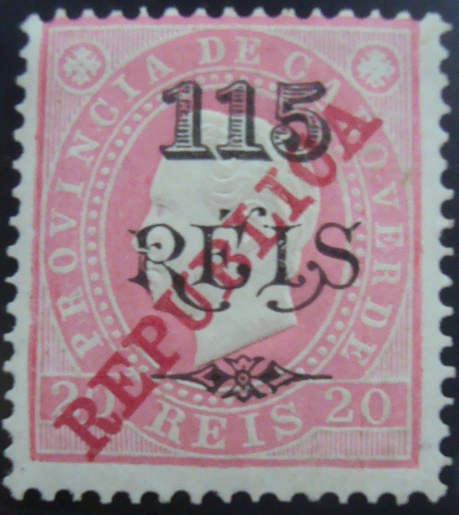 Kings D. Luís I and D. Carlos I, with surcharge «REPUBLICA»