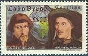 Stamp, Fernando and Henrique, Cabo Verde,  