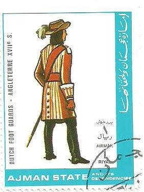 Netherlands troops - England 17th cent.