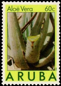 Stamp, Plant, Aruba,  , Cacti