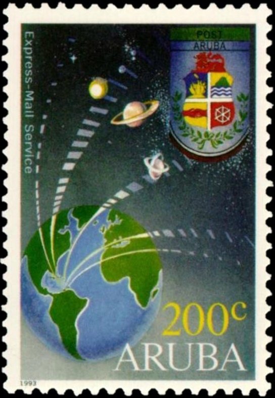 Globe, coat of arms