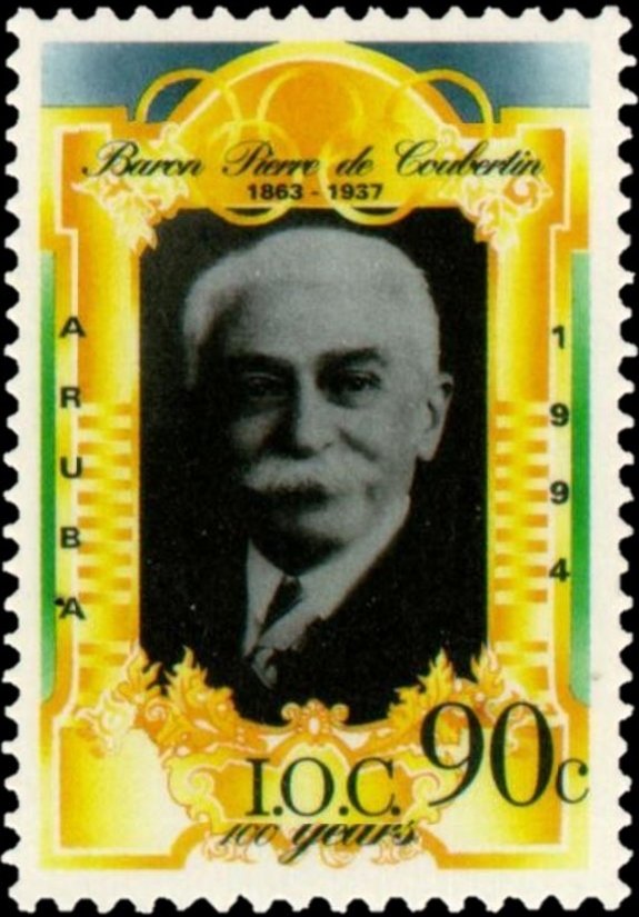 Pierre de Coubertin (1863-1937),