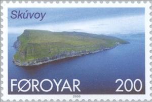Stamp, Definitive stamp: Islands, Faroe Islands,  , Landscapes