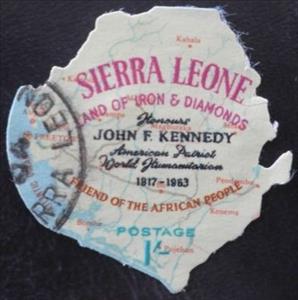 Stamp, John F. Kennedy (1917-1963), Sierra Leone,  , Famous People