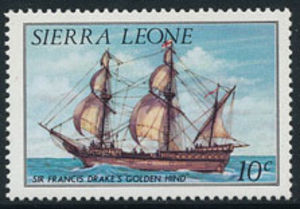 Stamp, Golden Hint, Sierra Leone,  