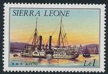 Stamp, Alecto, Sierra Leone,  