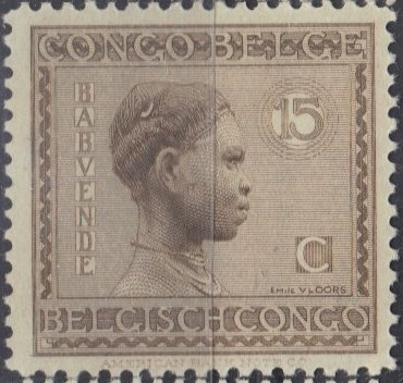 type 'Vloors' headdress of Babuende-wife