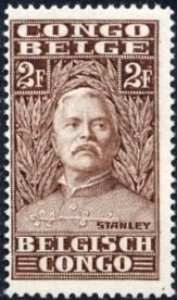 Stamp, Sir Henry Morton Stanley, Belgian Congo,  , Explorers, Journalists
