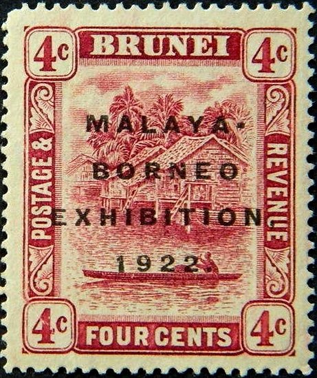 Overprinted in Black