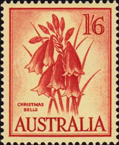 Stamp, Christmas Bells, Australia,  , Flowers