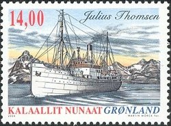 Stamp, The 'Julius Thomsen', Greenland,  
