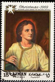 Heinrich Hofmann: Young Jesus in the temple