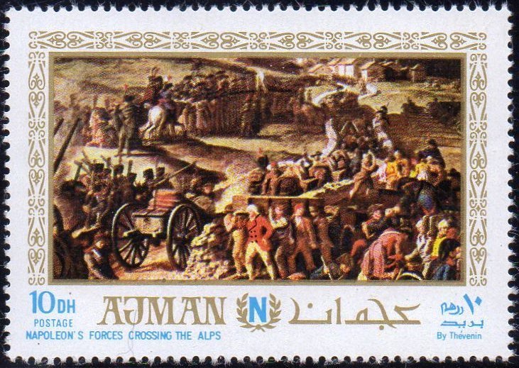 The crossing of the Alps, by Charles Thévenin