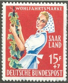 Vintner with Grape-vine