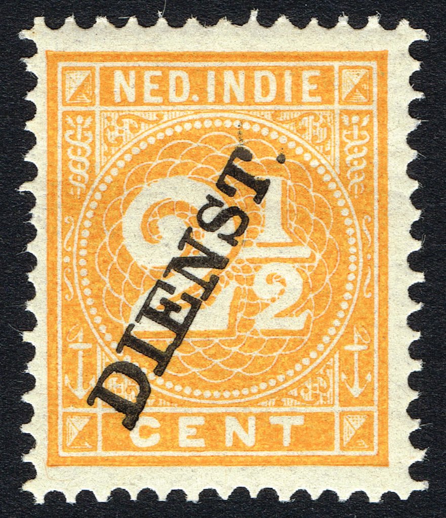 Regular Issues of 1883-1909 overprinted (Dienst)