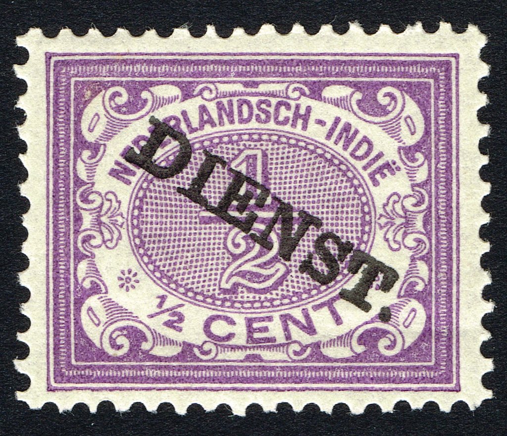 Regular Issues of 1883-1909 overprinted (Dienst)