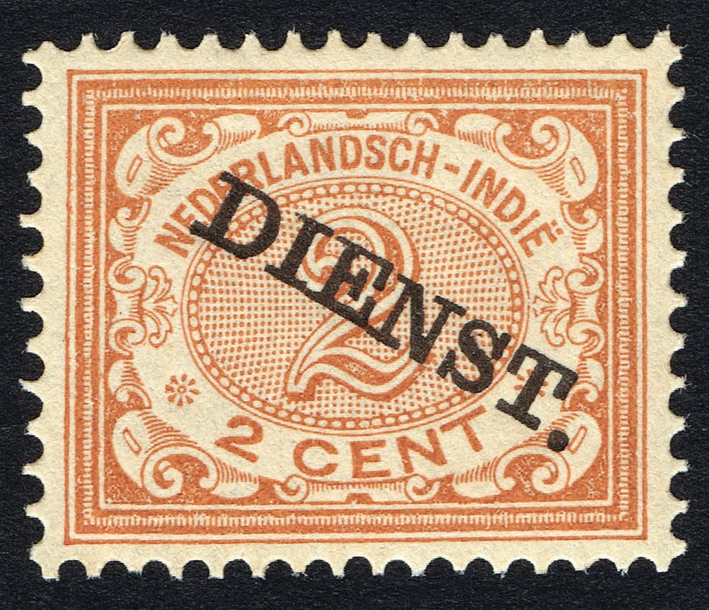 Regular Issues of 1883-1909 overprinted (Dienst)