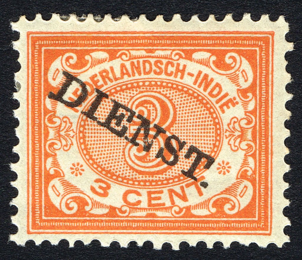 Regular Issues of 1883-1909 overprinted (Dienst)